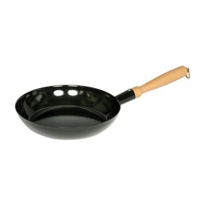 Riess Pfanne 0564-022 Holzknechtpfanne 24 cm Schwarzemaille