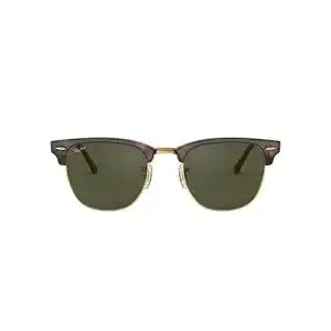 Ray-Ban Unisex Clubmaster Sonnenbrille im klassischen Retro-Design