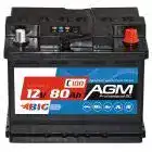 AGM-Batterie 80Ah C100 12V für Solar und Freizeitnutzung