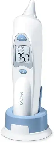 Sanitas SFT 53 Ohrthermometer für hygienische Fiebermessung