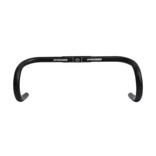 Rennradlenker Upanbike gebogener Drop Bar Lenker aus Aluminium