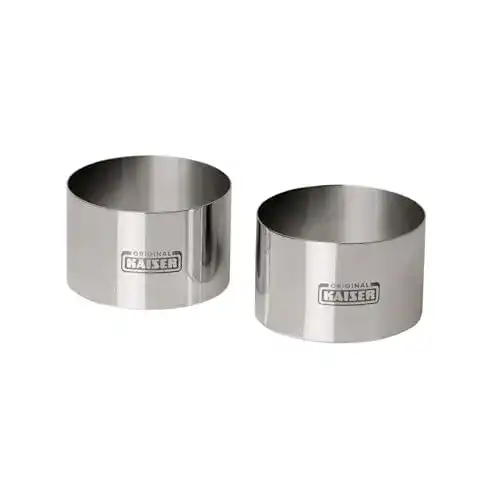 Dessertringe Kaiser Inspiration Set 2-teilig aus Edelstahl