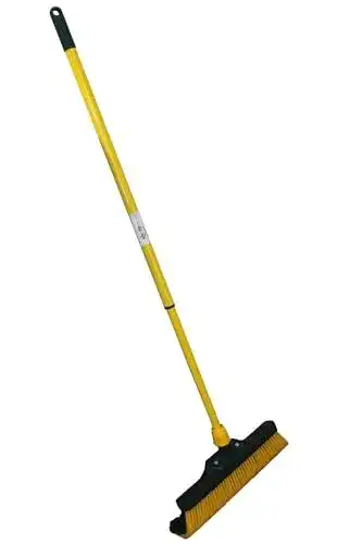 Krallenbesen PGV 2-teilig mit 35 cm Besen und Teleskopstiel