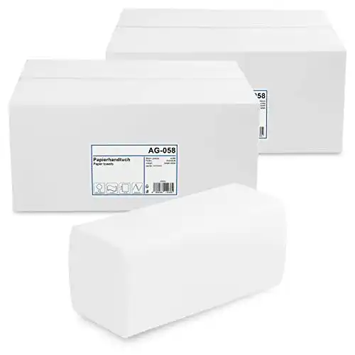 Funny Papierhandtücher, ZZ-Falz, 25 x 23 cm, 4000 Blatt pro Packung