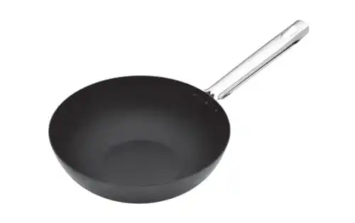 Mini-Wok aus Kohlenstoffstahl für Induktionsherde