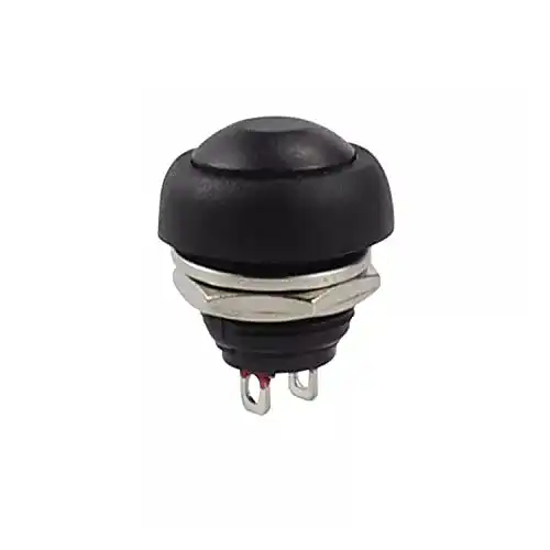 Drucktaster Fuchswerk 12mm DIY Druckschalter AC 1,5A/230V 12V
