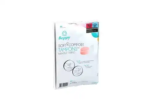 Soft-Tampons Beppy WET 30 Stück Vorratspack – einzeln hygienisch verpackt