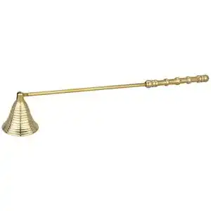 Kerzenlöscher Mamemi aus Messing 25 cm mit beweglichem Kopf