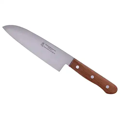Windmühlenmesser Robert Herder Santoku Lignum 3 aus Carbonstahl