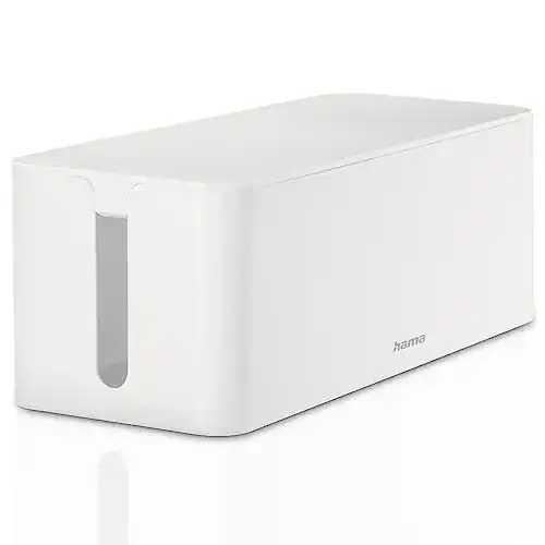 Kabelbox Hama Maxi für Steckdosenleisten und Kabelmanagement