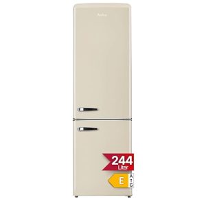Amica Kühlschrank KGCR 387 100 B Retro in Beige