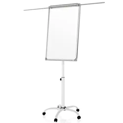 Flipchart Jago mit Sternfuß, 60 x 90 cm, höhenverstellbar
