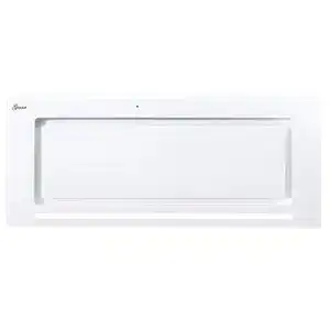 Dunstabzugshaube 70 cm Gurari 217 Einbau in Weißglas