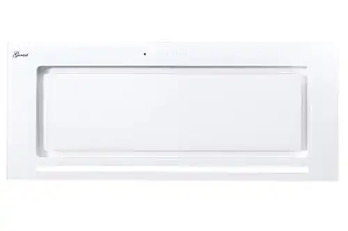 Dunstabzugshaube 70 cm Gurari 217 Einbau in Weißglas