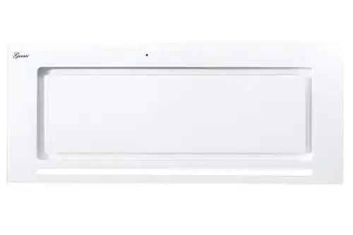 Dunstabzugshaube 70 cm Gurari 217 Einbau in Weißglas