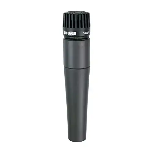 Shure SM57 Dynamisches Instrumentenmikrofon für Gesang und Instrumente