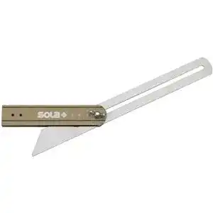Schmiege Sola VSTG Stellwinkel mit Graduierung 300 mm grau-braun