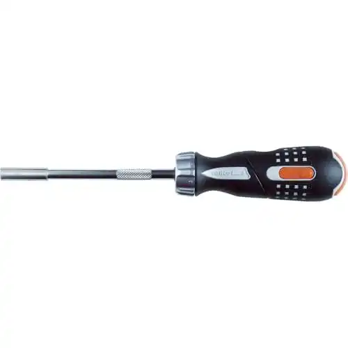 Ratschenschraubendreher von Bahco, 1/4-Zoll Aufnahme, 260 mm