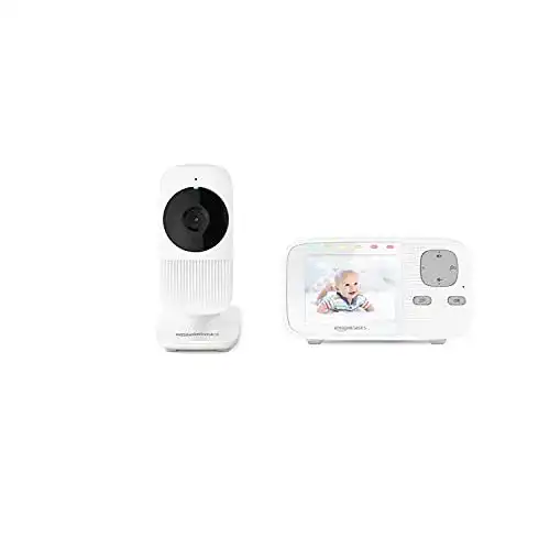 Babyphone mit Kamera von Amazon Basics und Farbbildschirm