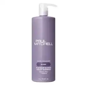 Paul Mitchell Platinum Blonde Shampoo – Violettshampoo für Blond, Grau und Weiß