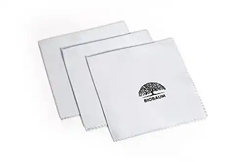Brillenputztücher Biobaum 3x Mikrofasertuch 20×20 cm