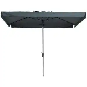 Madison Sonnenschirm Delos Luxe 300 x 200 cm grau