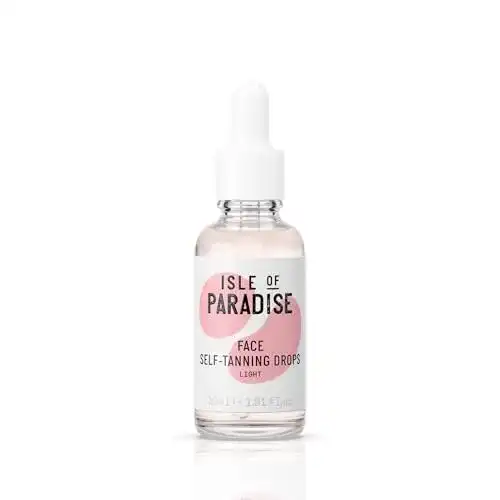 Tanning Drops Isle of Paradise Selbstbräunungstropfen für das Gesicht Light 30 ml