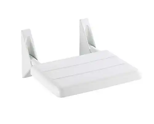 Duschklappsitz WENKO Secura mit 120 kg Tragkraft, Kunststoff