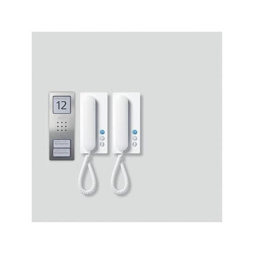 Türsprechanlage für 2-Familienhäuser Siedle Set CA 812-2 E/W