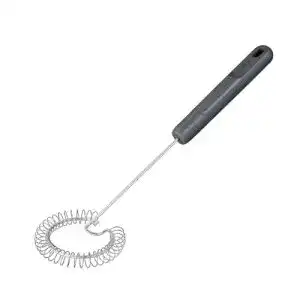 Spiralbesen Zyliss E980242, 30 cm, Edelstahl und Weizenstroh, grau