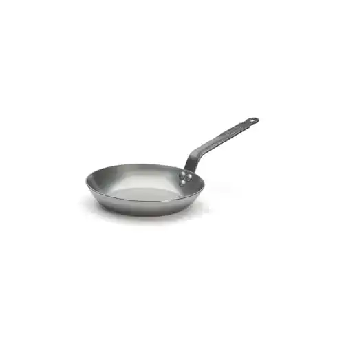 De Buyer Bratpfanne Lyonnaise 22 cm aus Walzstahl