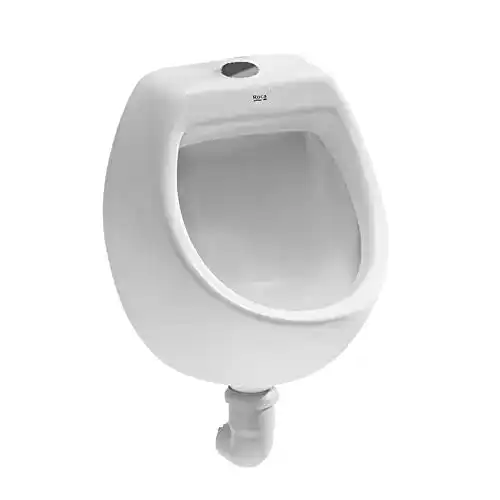 Urinal Roca mit Zulauf von oben in Keramik – Modernes Pissoir MINI
