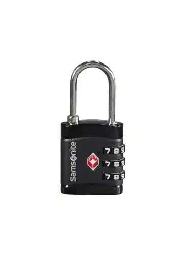 TSA-Schlösser von Samsonite Global Travel Accessories mit 3-stelligem Zahlenschloss