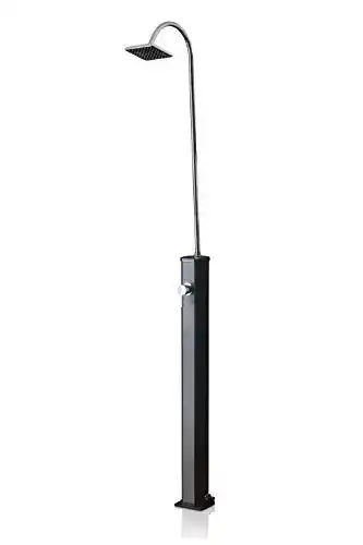 Solardusche Edelstahl Gre SSAL18 aus Aluminium mit 18 Liter Wassertank