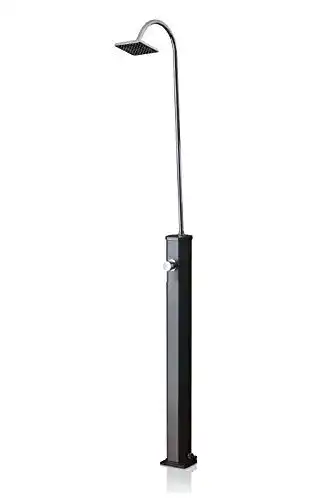 Solardusche Edelstahl Gre SSAL18 aus Aluminium mit 18 Liter Wassertank
