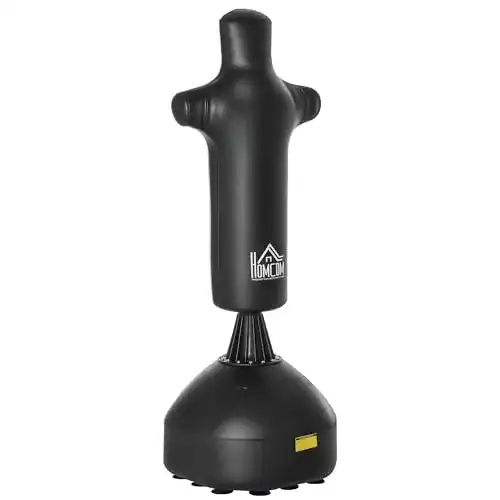 HOMCOM Boxdummy Boxsack stehend 180 cm für Erwachsene