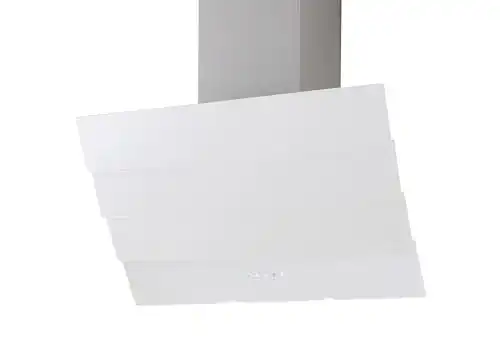 Dunstabzugshaube Refsta Wave II in Weiß mit Kopffrei-Design
