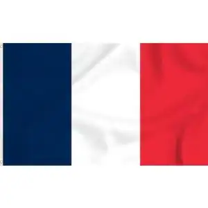 Frankreich Flagge Storm&Lighthouse 150 x 90 cm mit Metallösen