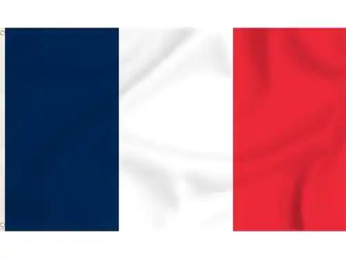 Frankreich Flagge Storm&Lighthouse 150 x 90 cm mit Metallösen
