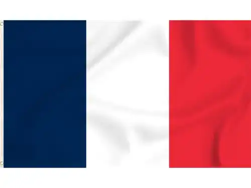 Frankreich Flagge Storm&Lighthouse 150 x 90 cm mit Metallösen