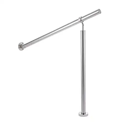 Edelstahl Geländer CO-Z 100 cm Handlauf für Treppen