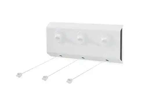 Wandtrockner Leifheit Rollfix Triple 150 Longline mit 3 x 5m Trockenlänge