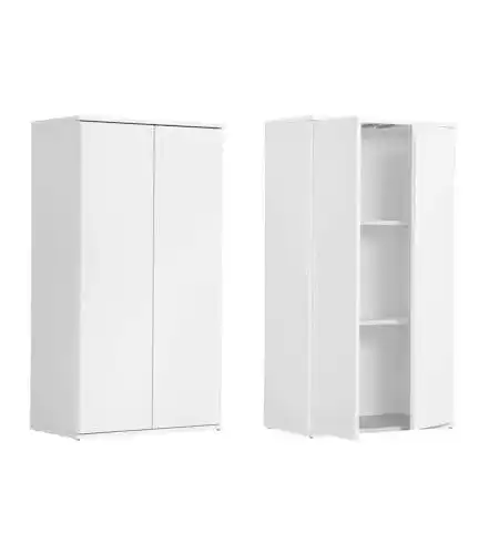 Mehrzweckschrank Mokebo 60 cm Breite „Der Schlanke“, schmaler Aktenschrank