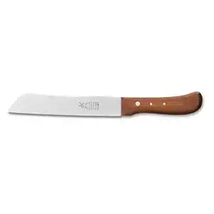 Windmühlenmesser Brotmesser mit glatter Schneide aus Stahl