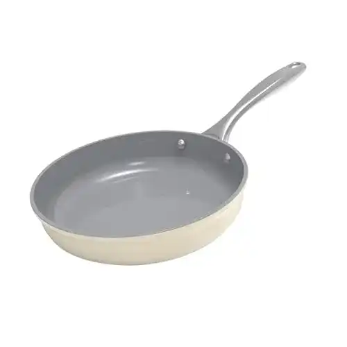 Keramik Pfannen Set Koch Kode 28cm Bratpfanne mit Edelstahlgriff