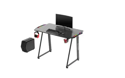 Ultradesk Enter V2 LED Computertisch für Gaming und Homeoffice