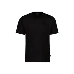 Schwarzes Trigema Herren T-Shirt 636202 in Größe Small