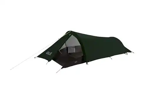 Jack Wolfskin Gossamer Robust 1-Personen Tunnelzelt für Outdoor-Aktivitäten