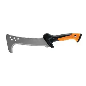 Fiskars Sägehippe mit Holster Multifunktionale Säge für Gartenarbeiten