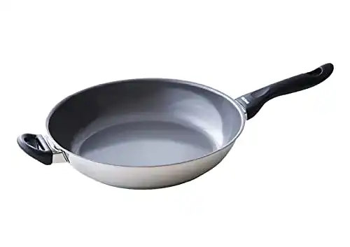 Kelomat Bratpfanne KERAMIKA 32 cm mit Gegengriff aus Edelstahl
